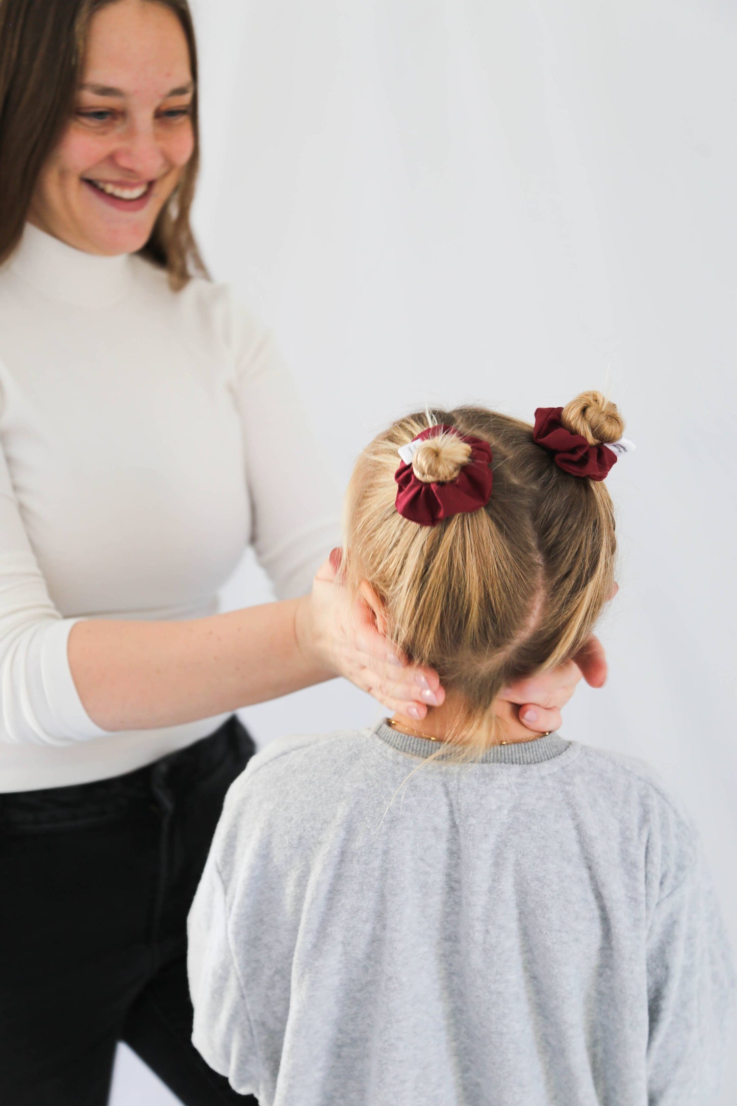 Created Mother - 12 Assorted Micro Scrunchie Sets: Neutrals / Mixed