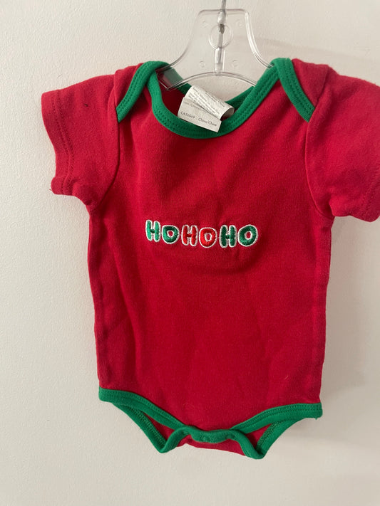 HoHoHo Onesie Sz 3/6m