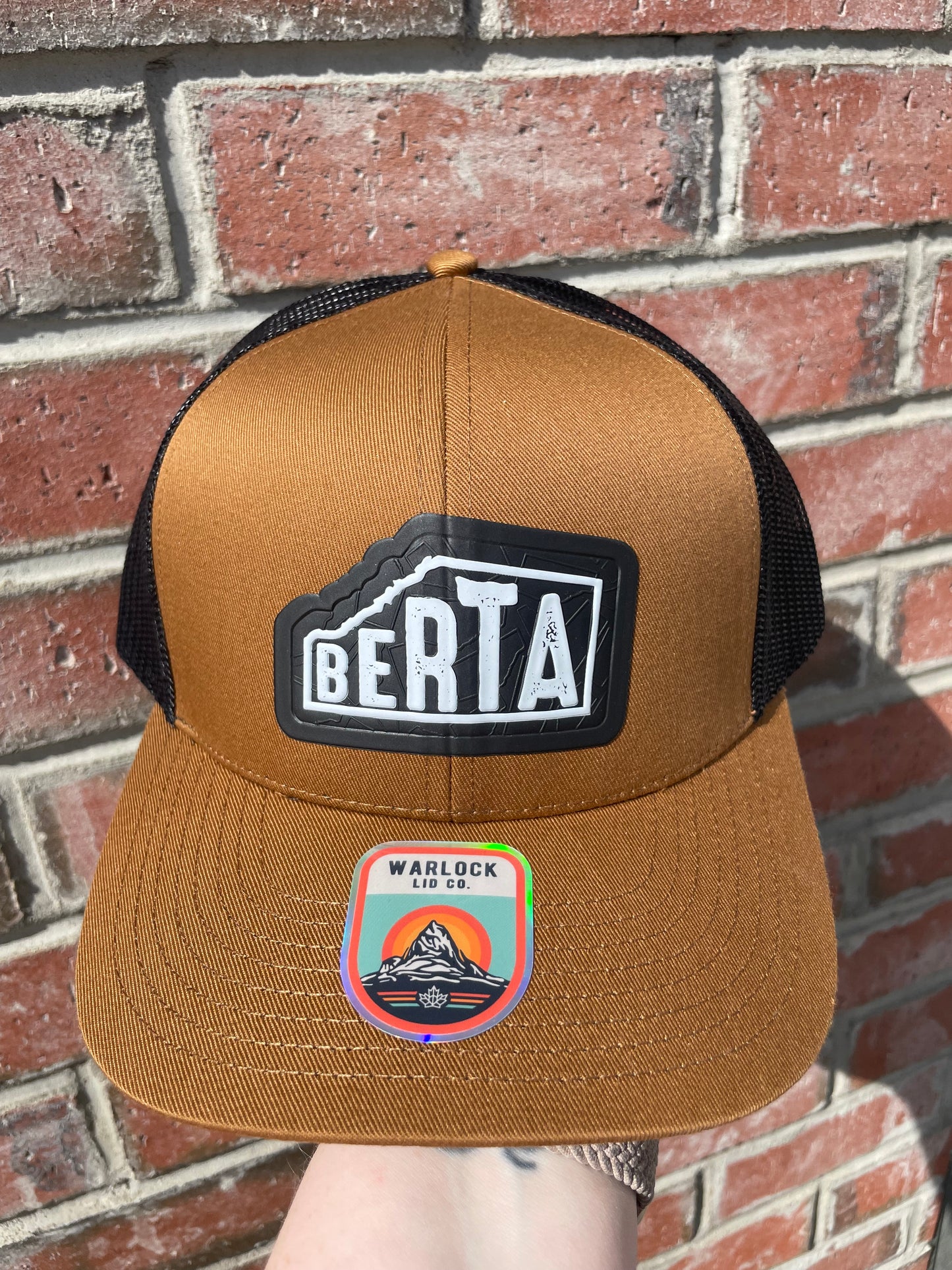 Berta Classic Snapback Hats | Warlock Lid Co | Adjustable Trucker Cap