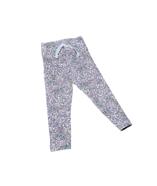 Zara Ribbed Floral Leggings - Size 6/9 Month