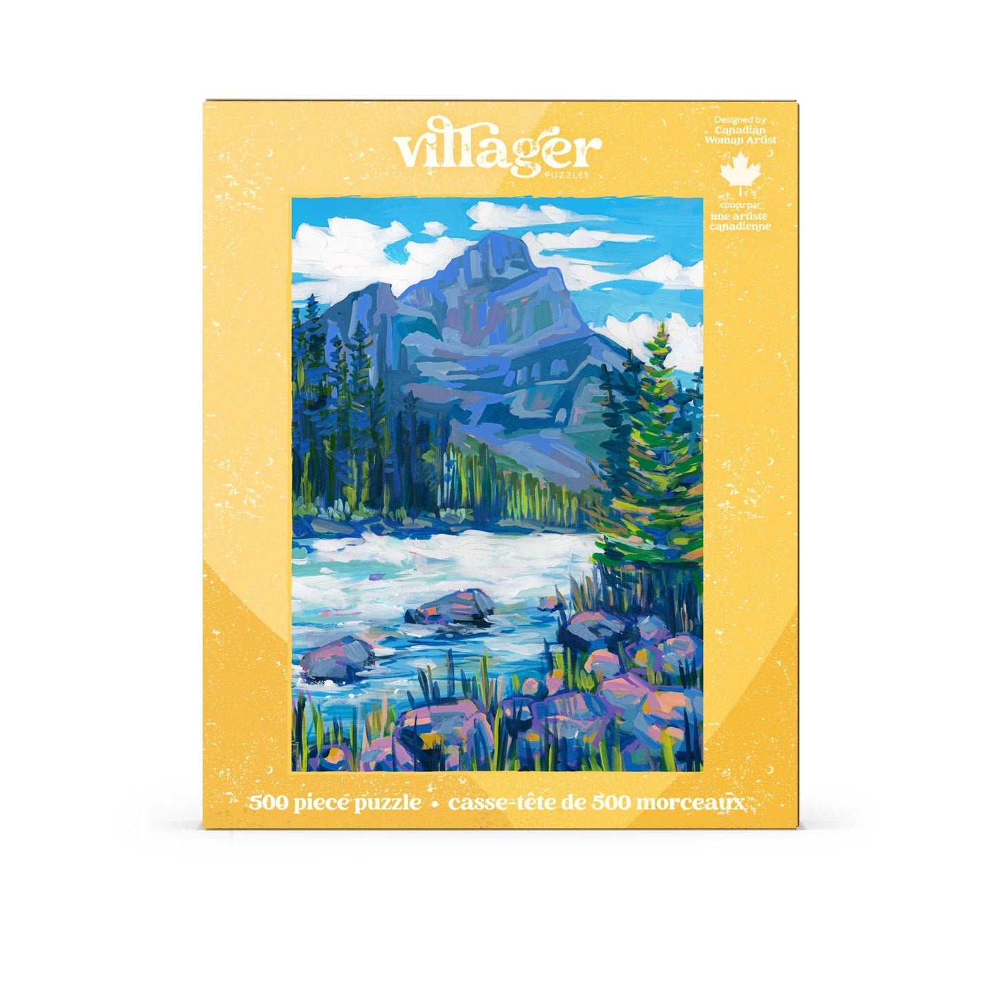 Villager Puzzles - Kicking Horse Mt | 500-Piece Puzzle | Designed in Canada