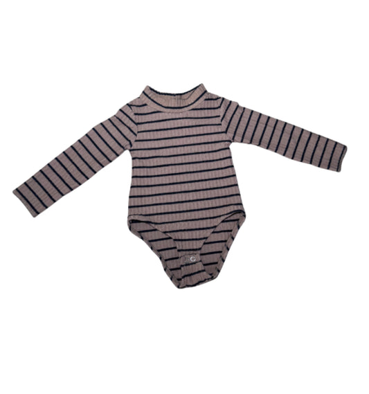 Zara Stripped Long Sleeve Onesie - Size 6/9 Month