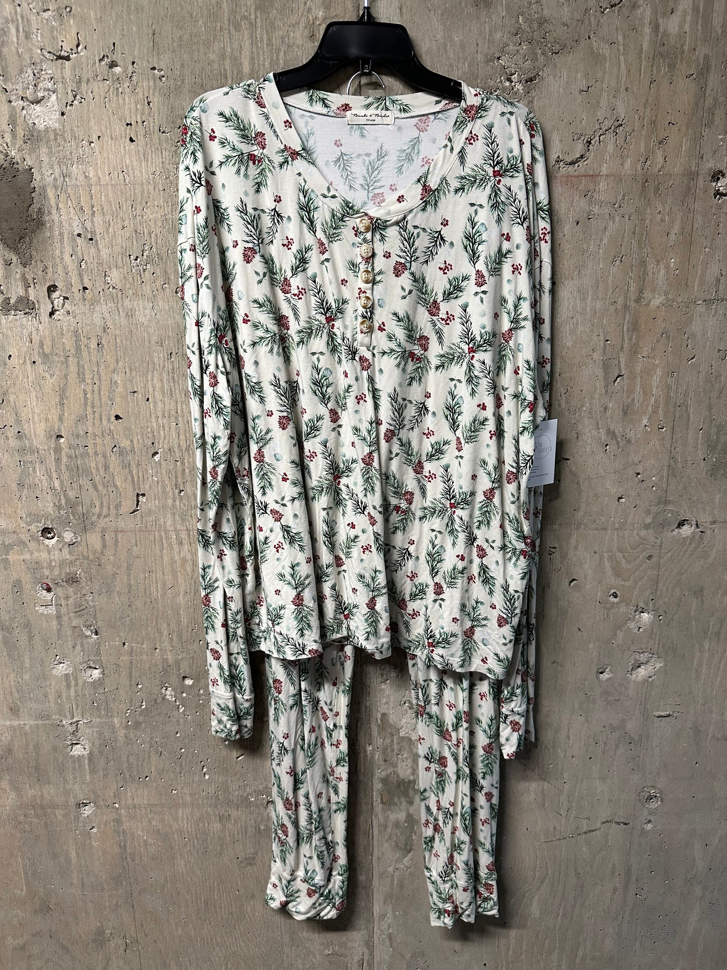 Women’s Bambi & Birdie Pajamas Sz XXL