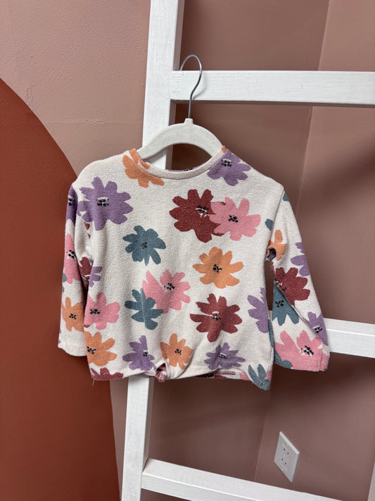 Zara Floral Top - Size 18/24 Months