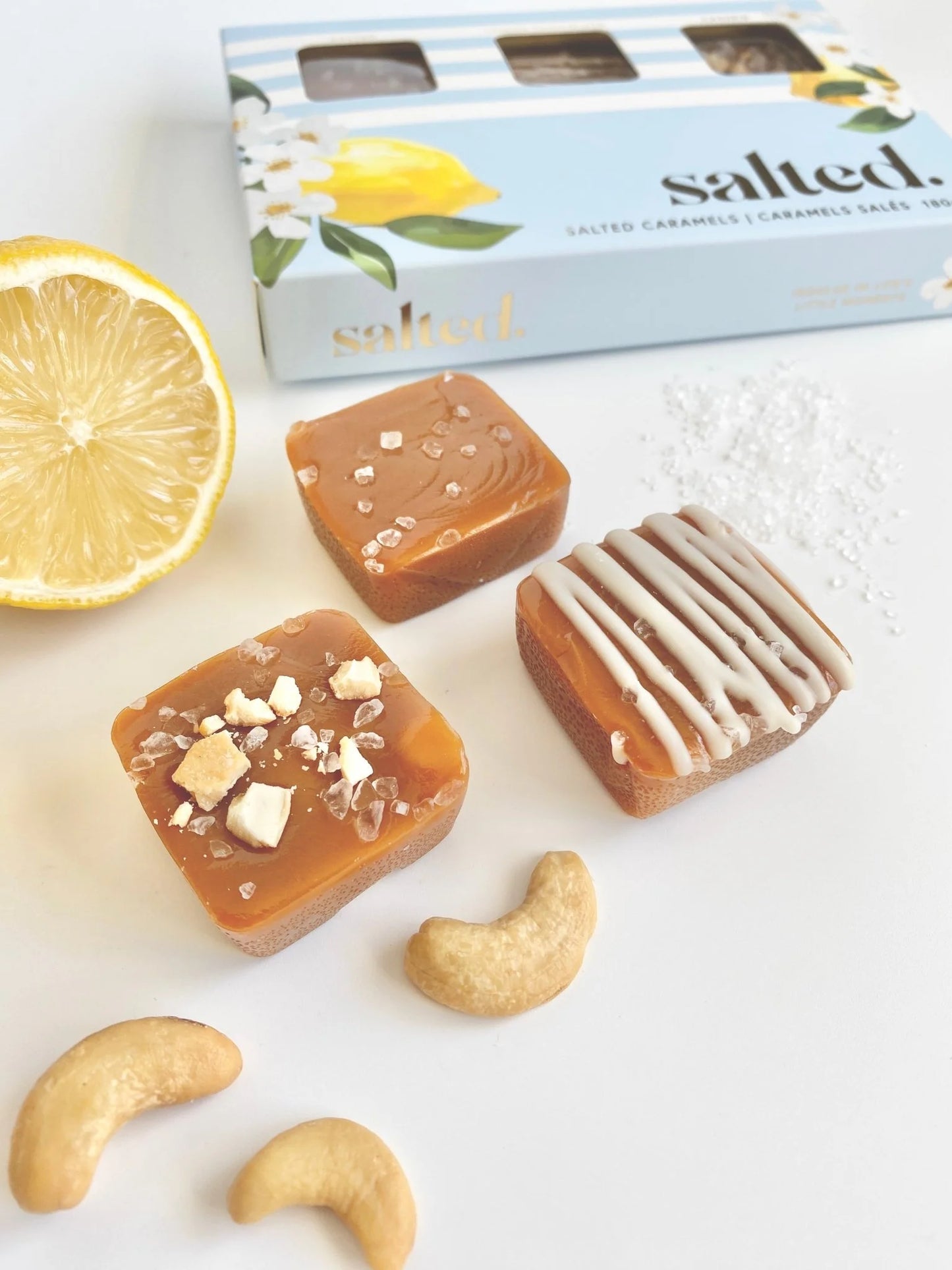 Springtime Salted Caramels