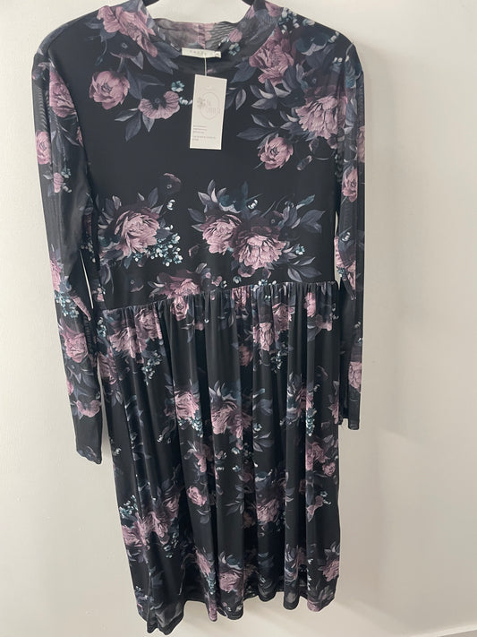 Kaffe Floral Dress Sz M