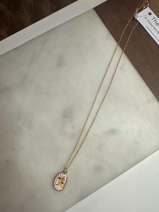 18” Necklace with Lemon Pendant