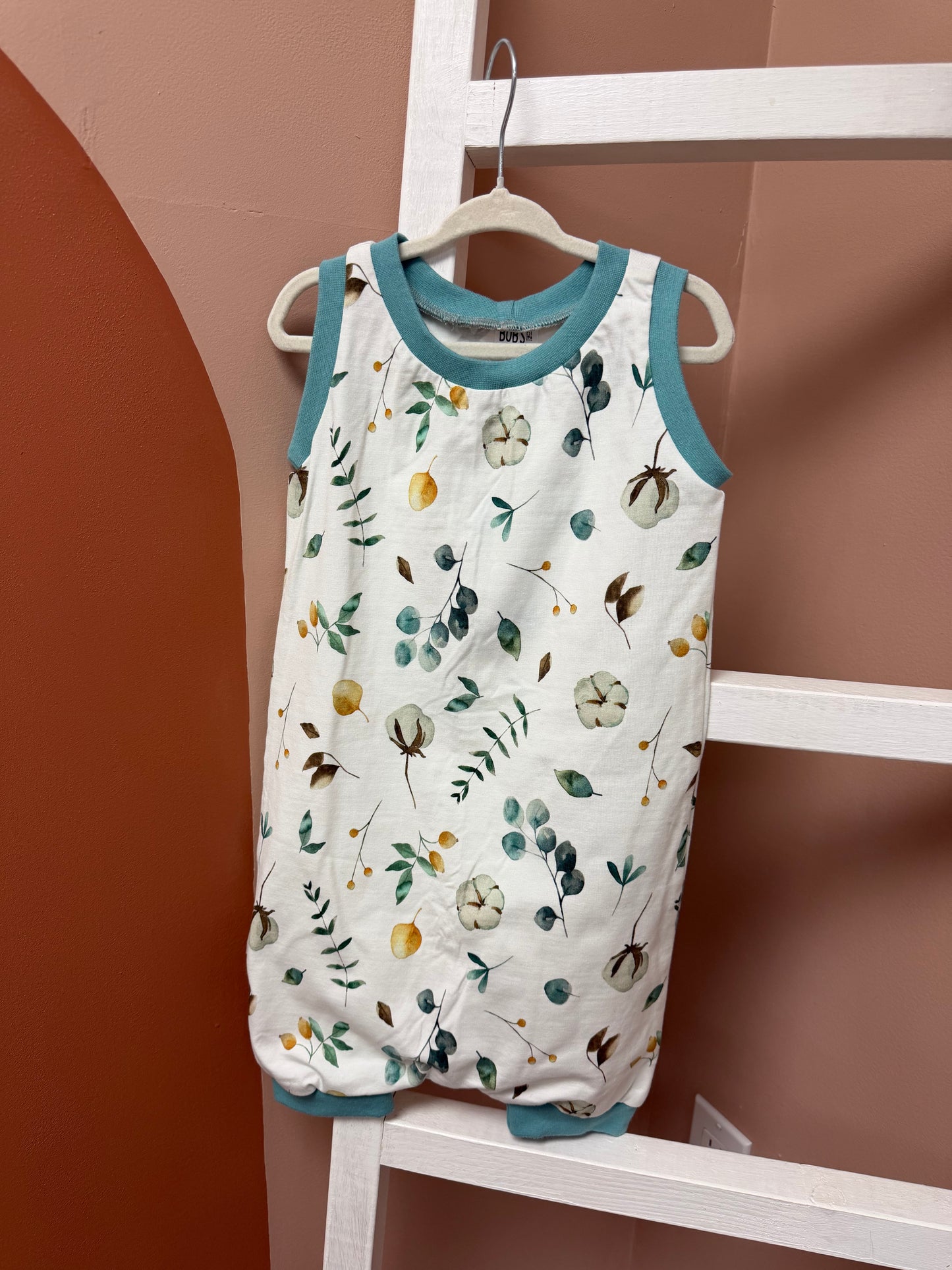Boo Baby Box Tank Romper - Size 2/3T