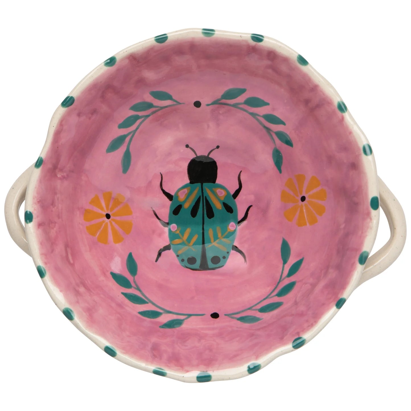 Amulet Footed Bowl