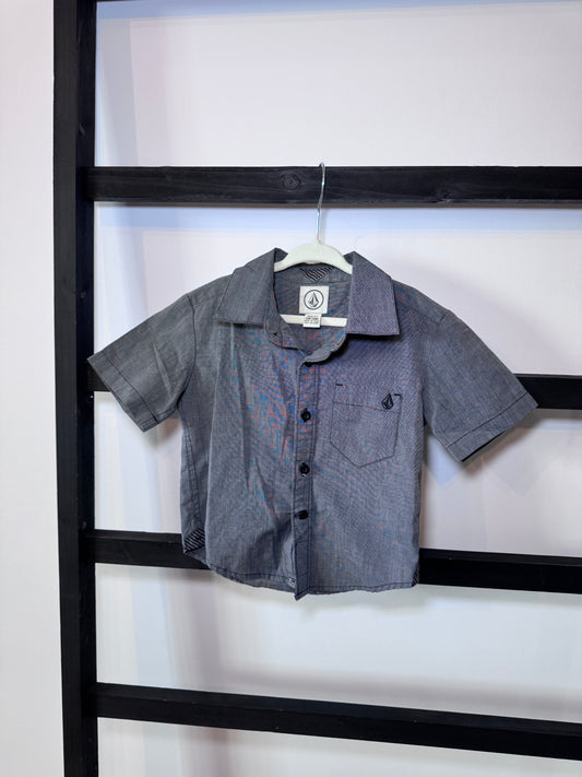 Volcom Button Collar Shirt - 2T