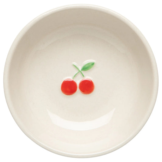 Cherry Embossed Pinch Bowl
