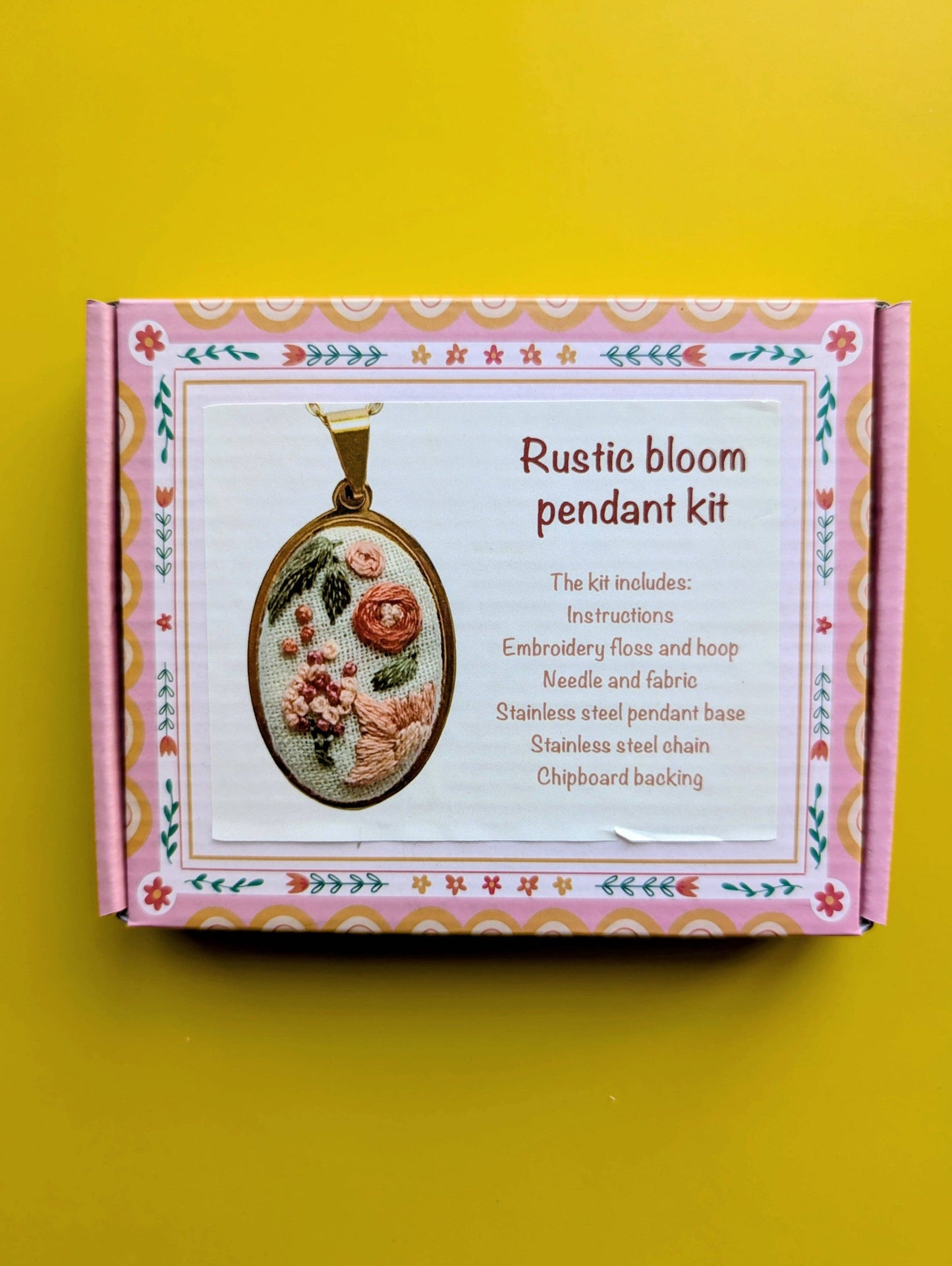Nabeela Rumi - Rustic Bloom Pendant kit