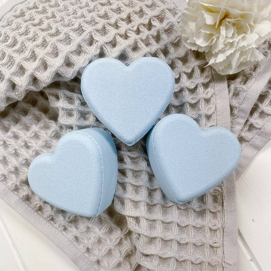 The Fresh Wife Soap Company - Heart Bath Bomb - Peony Petals