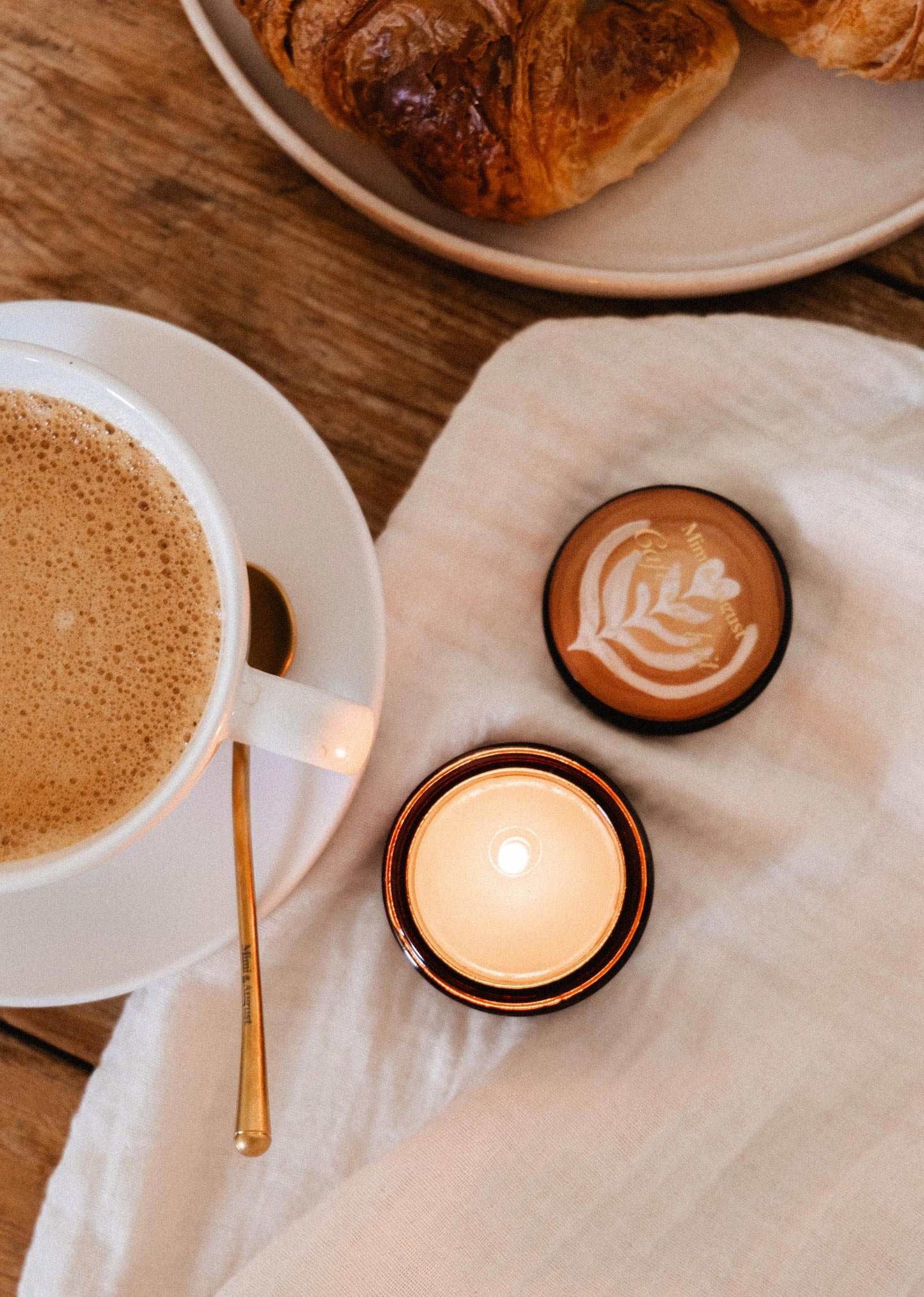 Mimi & August - Café au lait – 2 oz Soy Candle: 2 oz