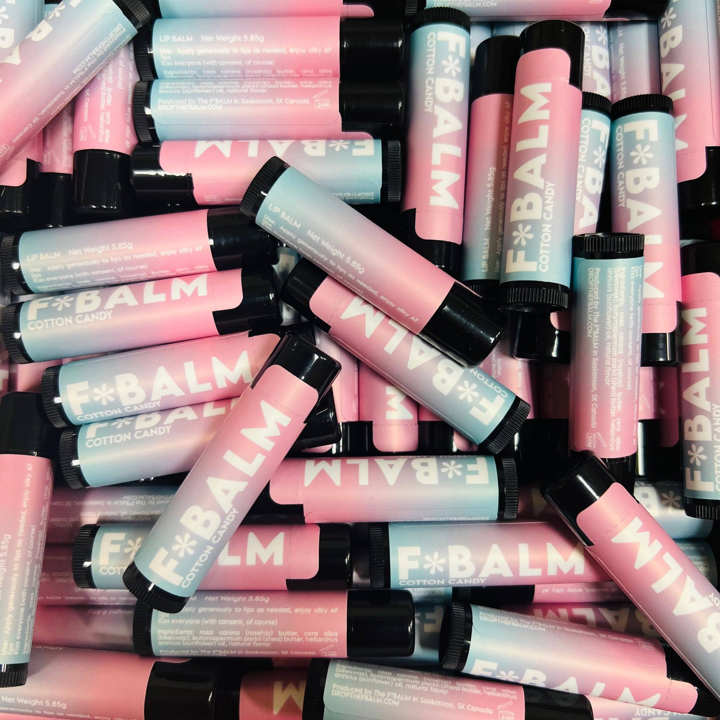 Charleston & Harlow Candle Co. - NOSTALGIA Cotton Candy Lip Balm