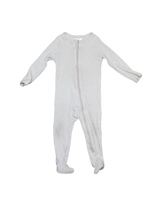Mebie Baby Ribbed Sleeper - 6/12 Month