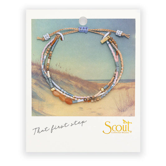 Inspiration Bracelet - Gold + Red Aventurine