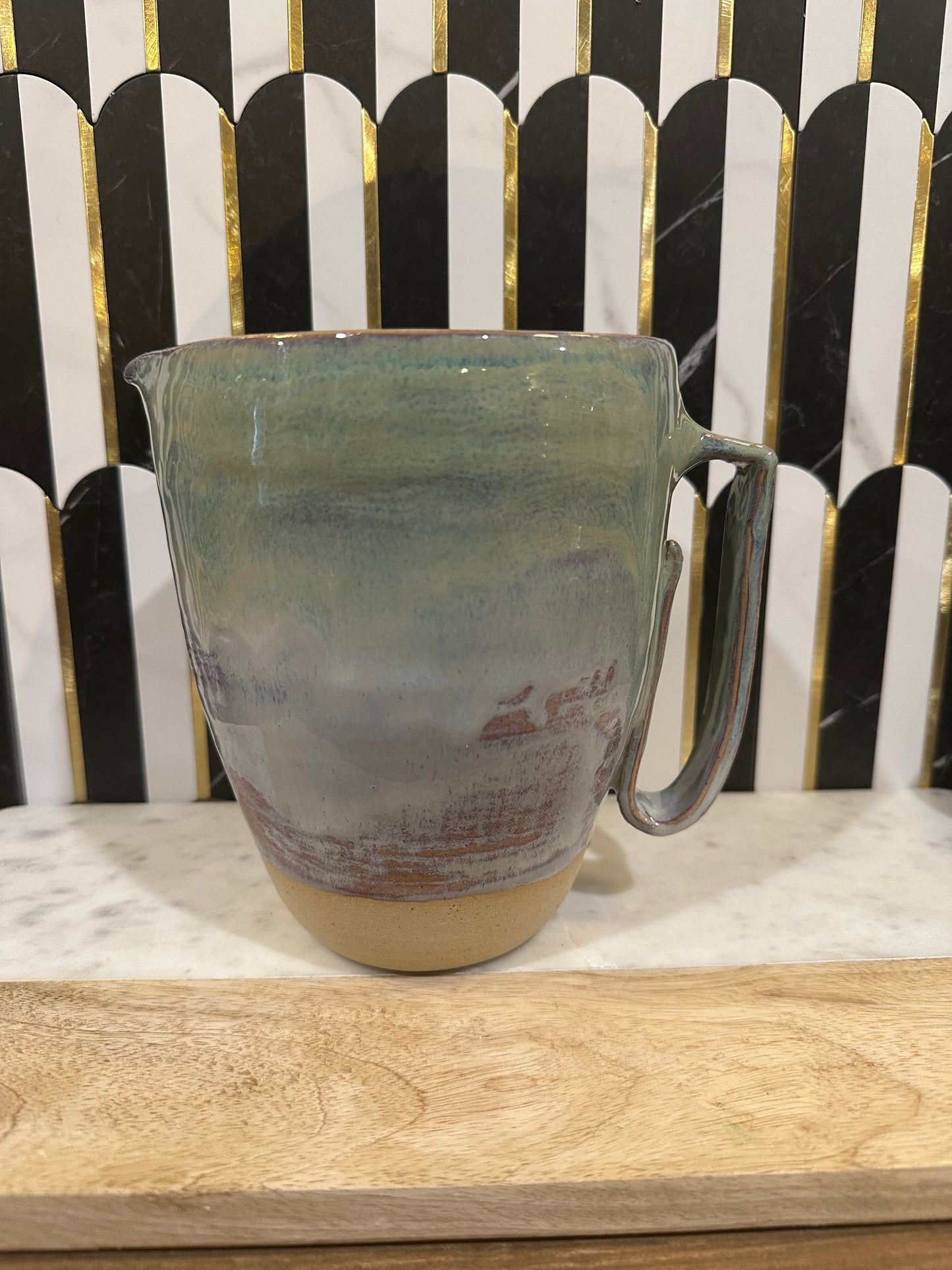 Large Pottery Pitcher
