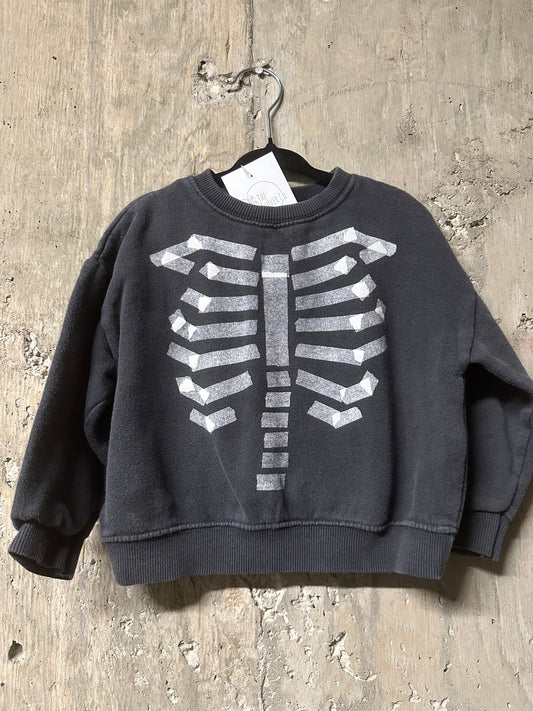 Zara Crewneck Sweater Sz 2/3T