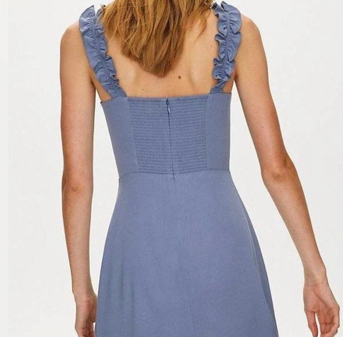 Aritzia Sunday Best Flirt Ruffle Dress Sz 8