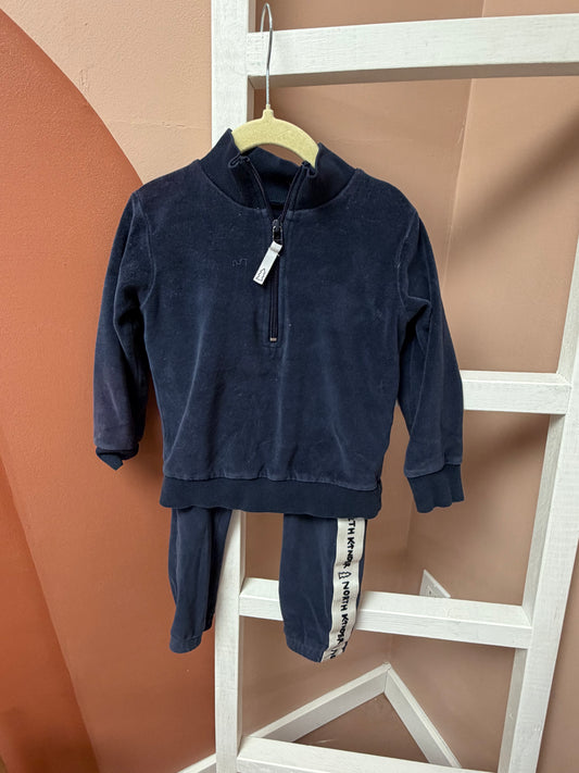 North Kinder Navy Two Piece Set - Size 3/4T