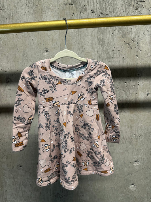 Mommy Made Grow With Me Dress 3-12m