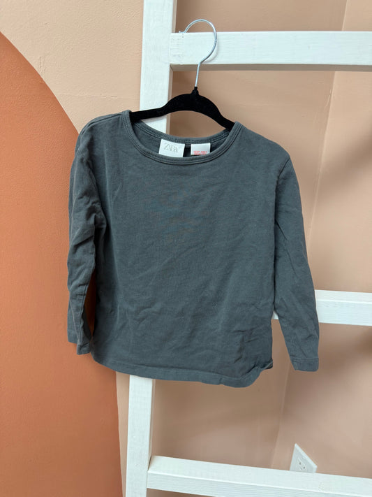 Zara Grey Long Sleeve - Size 2/3 Yr