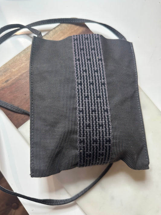 Hermes Pochette Air Line Pochette Canvas Grey