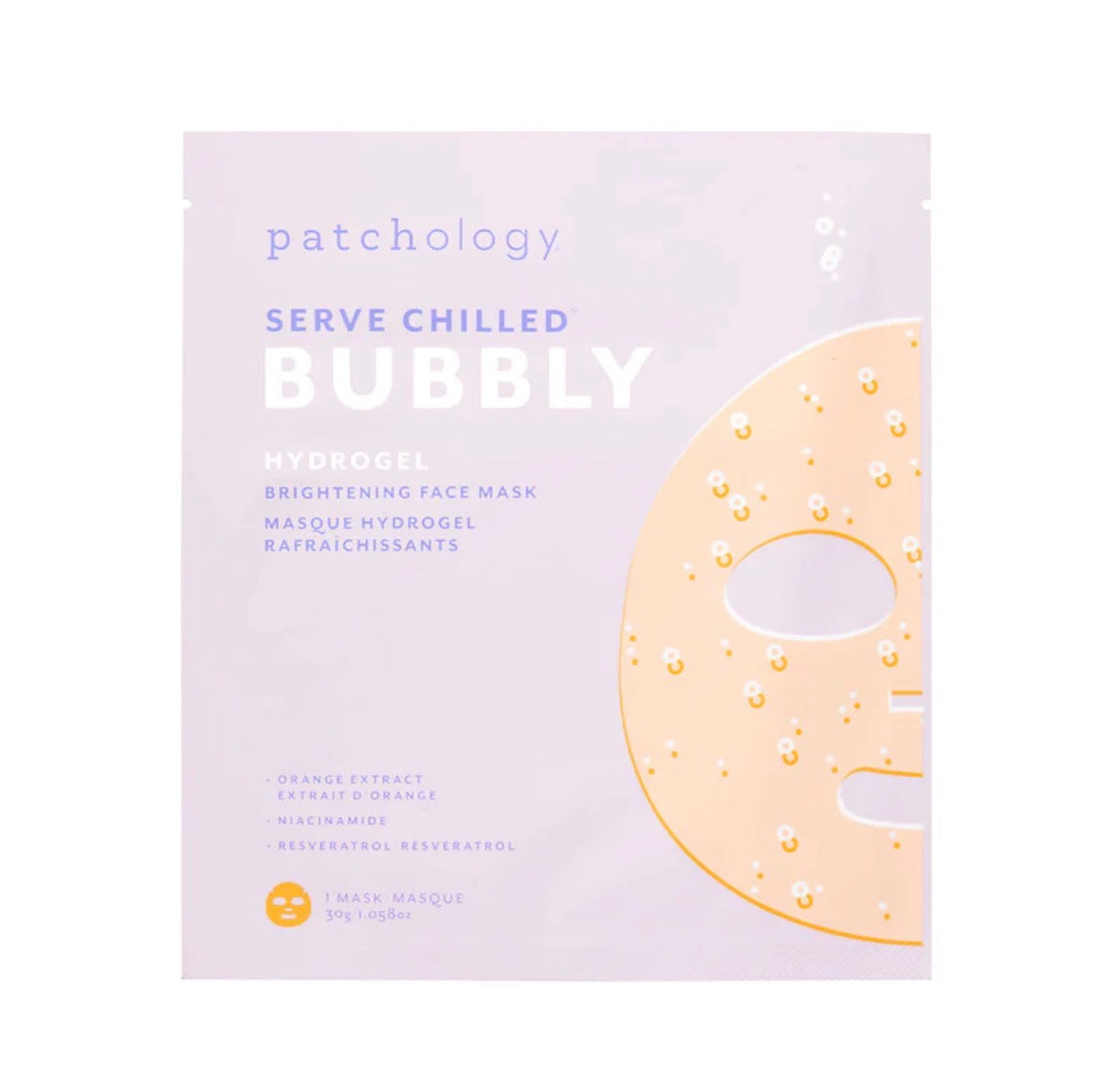 Patchology Served Chilled Bubbly Hydrogel Mask