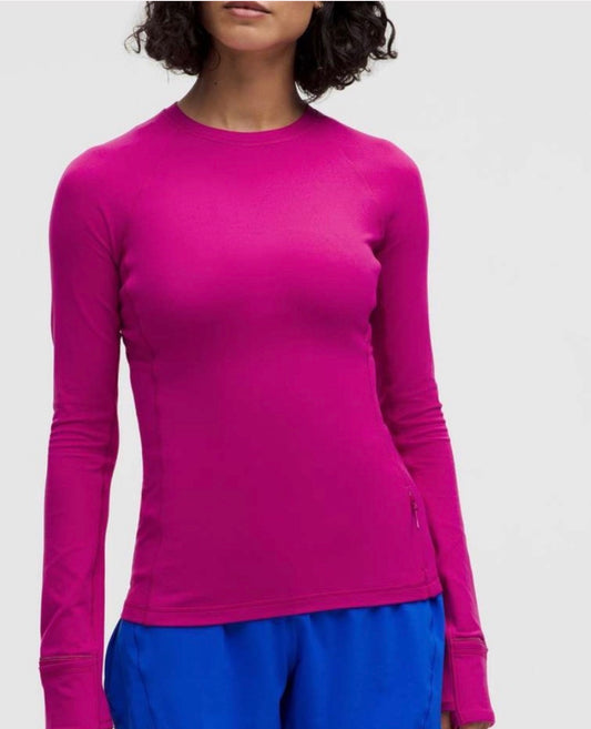 Lululemon It’s Rulu Long-Sleeve Shirt Sz M