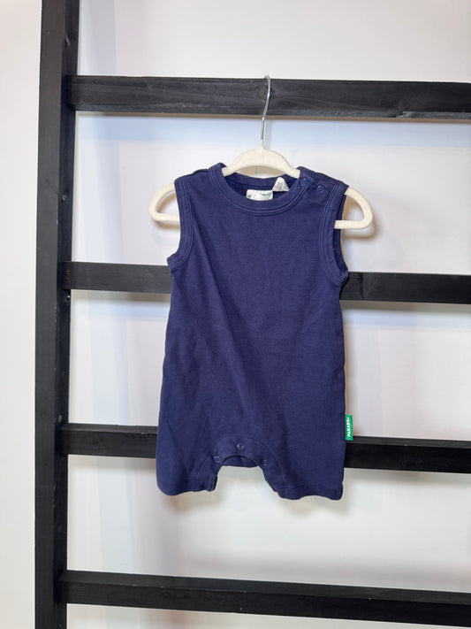 Parade Navy Blue Romper - 6/12 Month