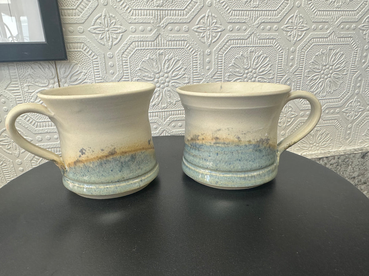 Set of 2 Pottery Mugs