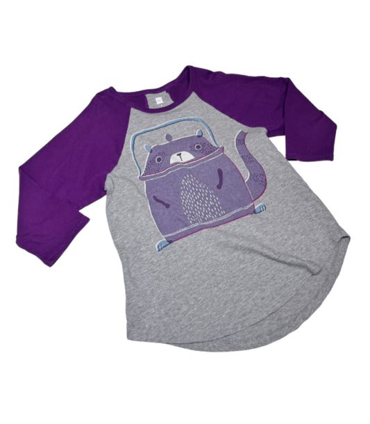 Tea Tanuki Quarter Sleeve Top - Size 8