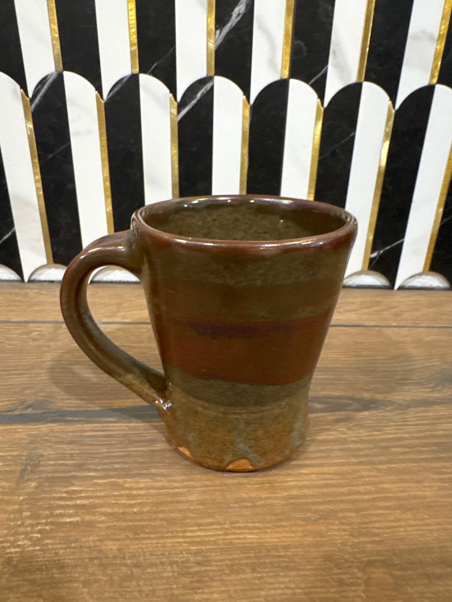 Brown Pottery Mug