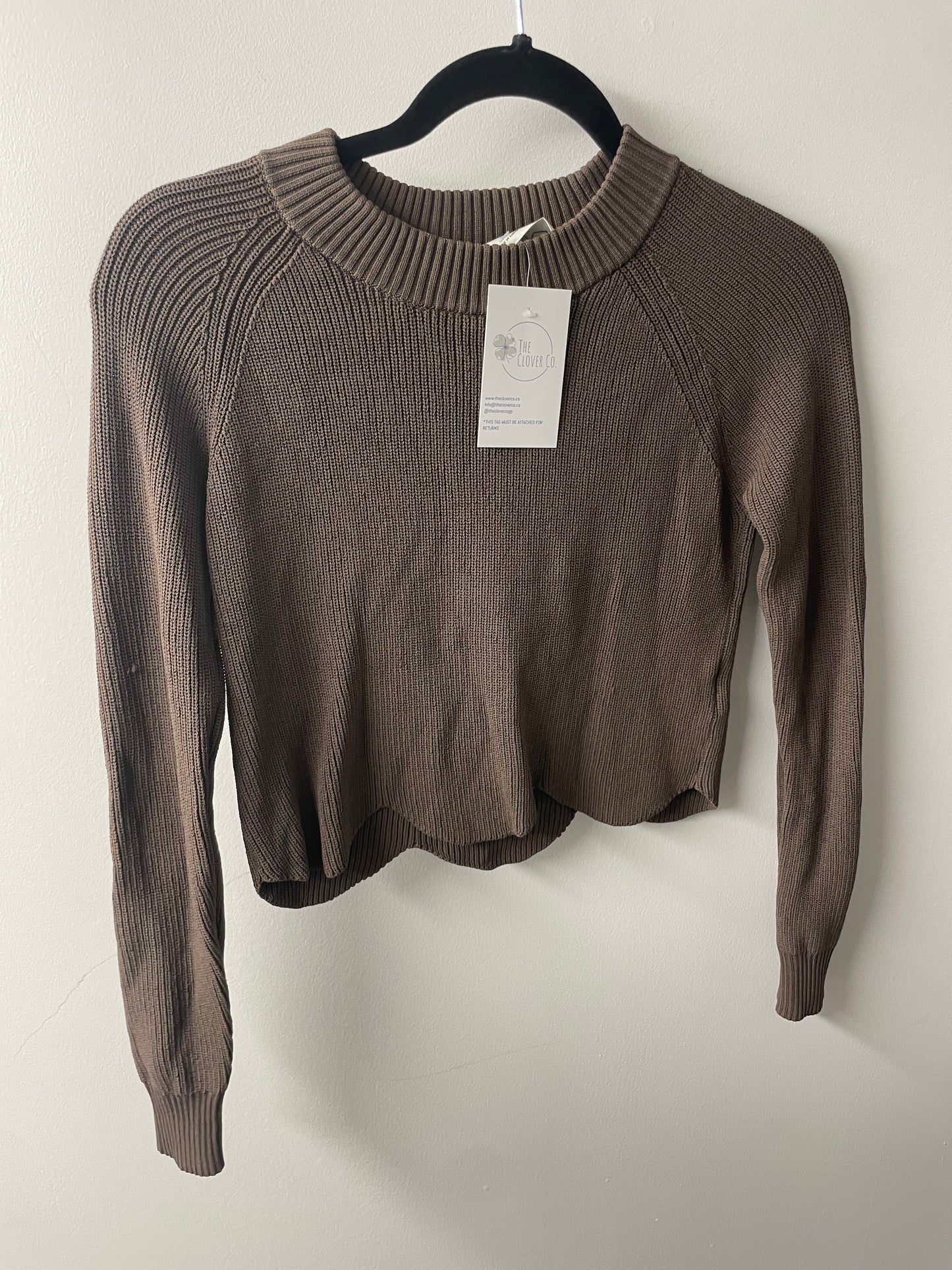 Wilfred Sardis Crop Sweater Sz XS