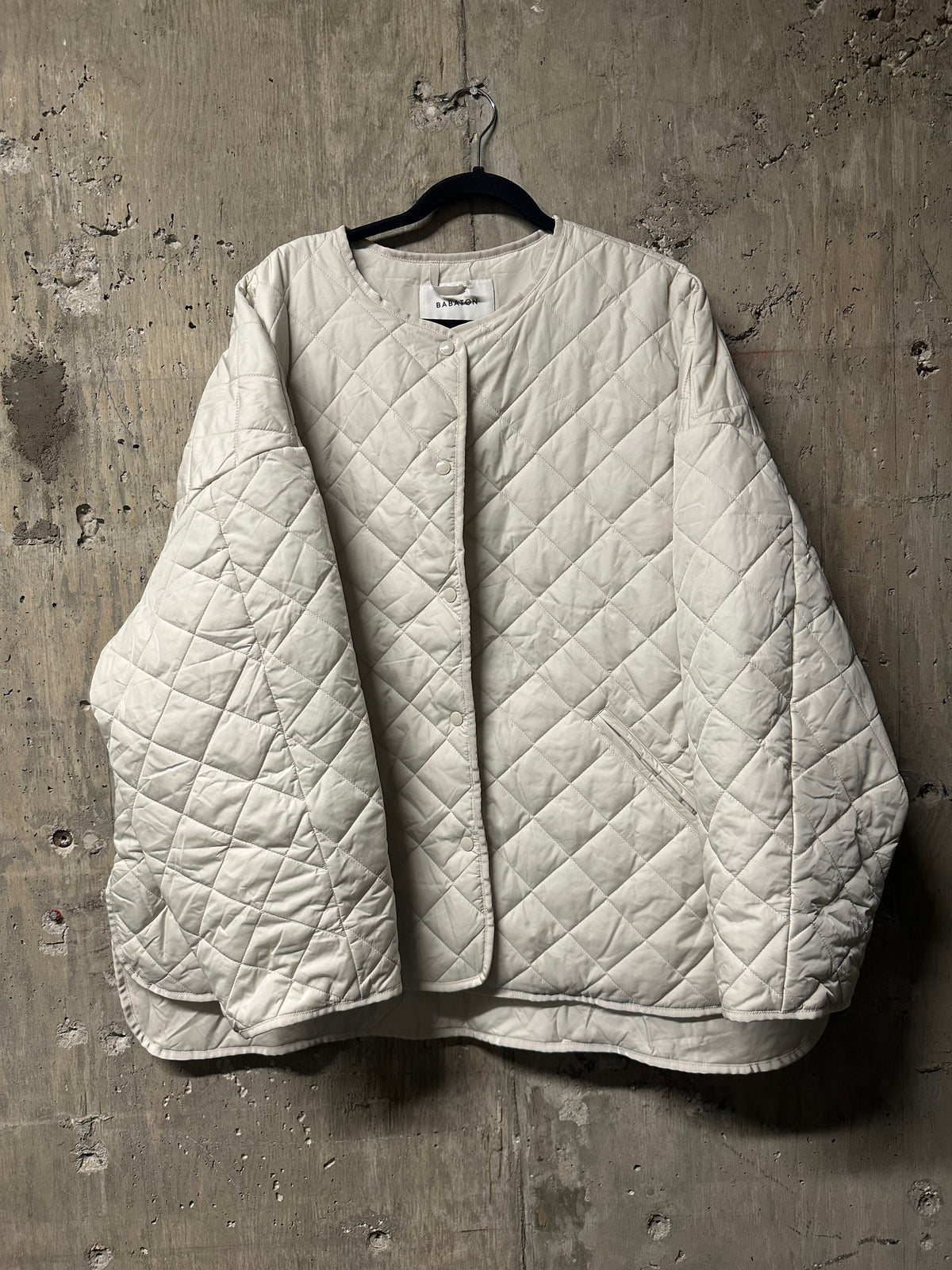 Babaton Geo Quilted Jacket Sz XL