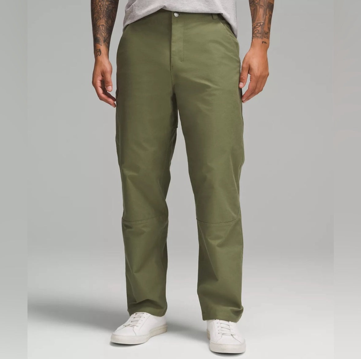 Lululemon Utilitech Carpenter Pant
Straight Leg Olive Green Sz 32