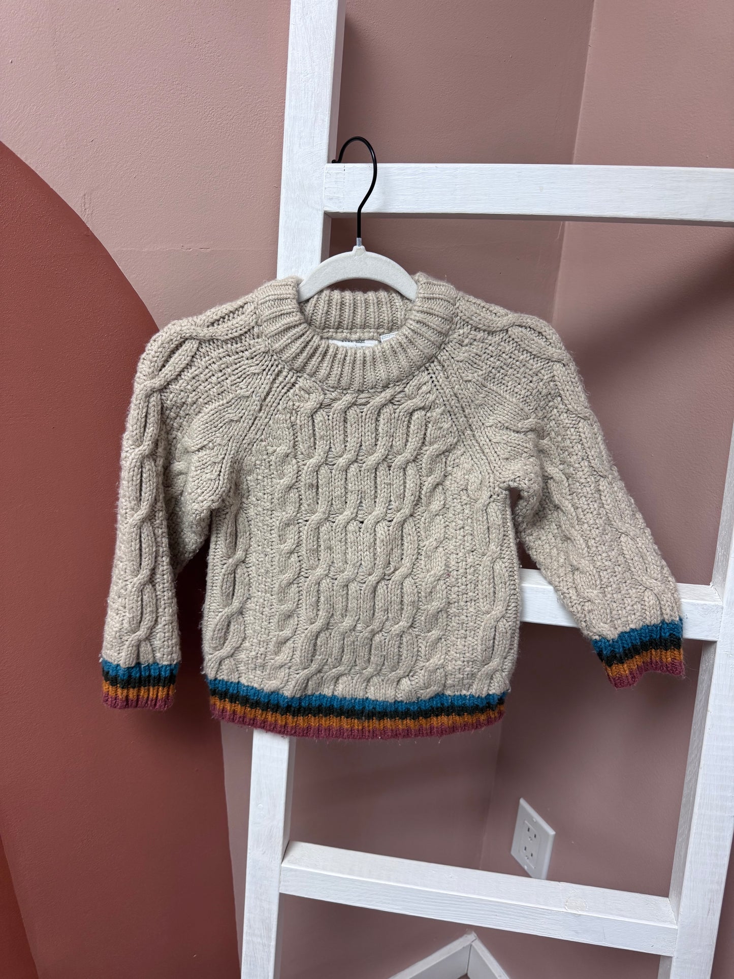Zara Knit Wear Sweater - Size 3/4 Yrs