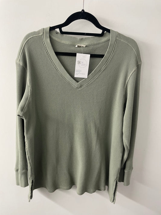 pact Thermal Waffle Shirt Sz XXL