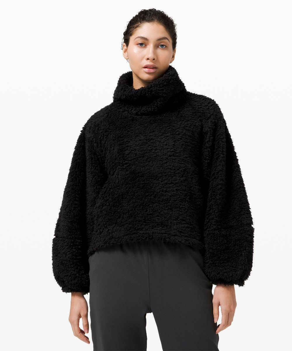 Lululemon Warm Restore Sherpa Pullover size xs/s