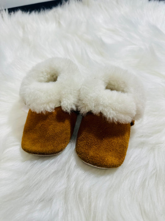 Hey Folks Slipper Booties - Size 2