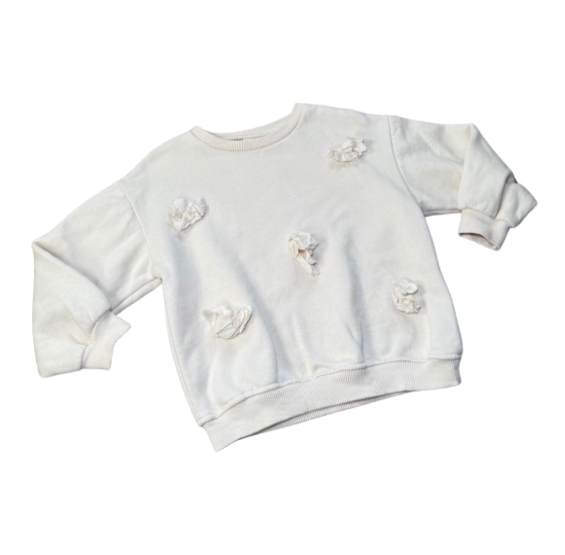 Zara Beige Crewneck - Size 3/4 Yr