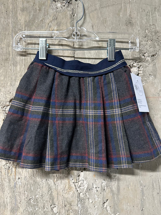 Zara Plaid Skirt Sz 4