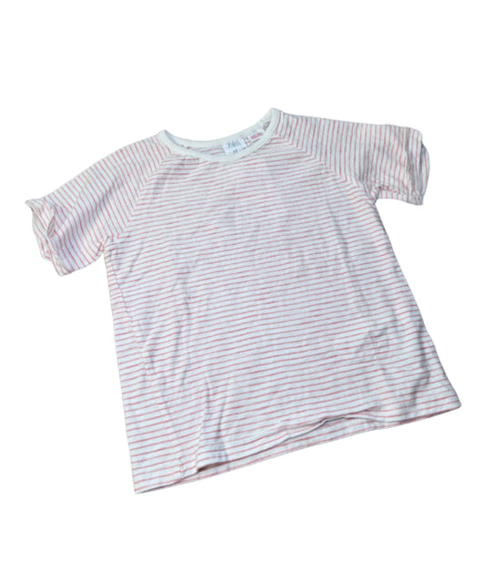 Zara Stripped Tee - Size 4/5 Yr