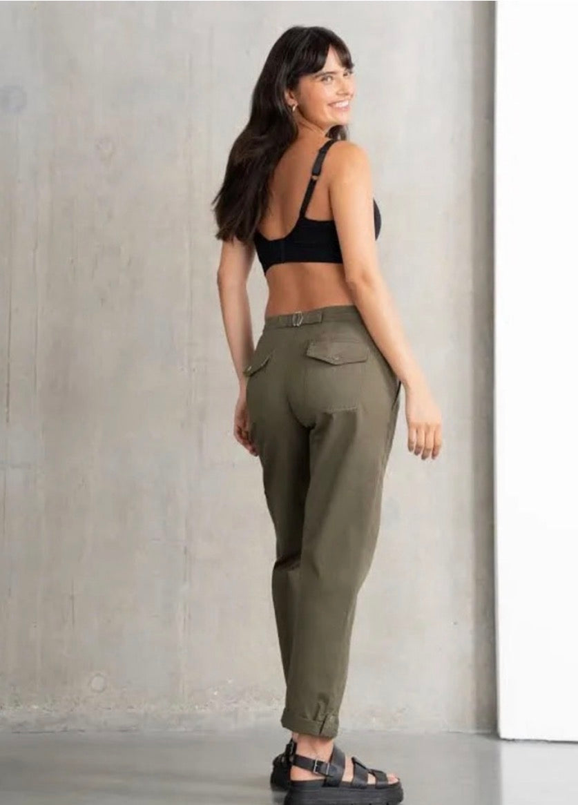 Seraphine Cargo Maternity Pants Sz 2 NWT