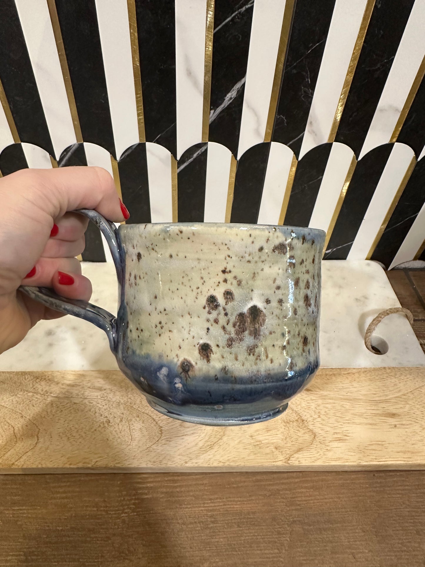 Ceramic Pottery Mug - A