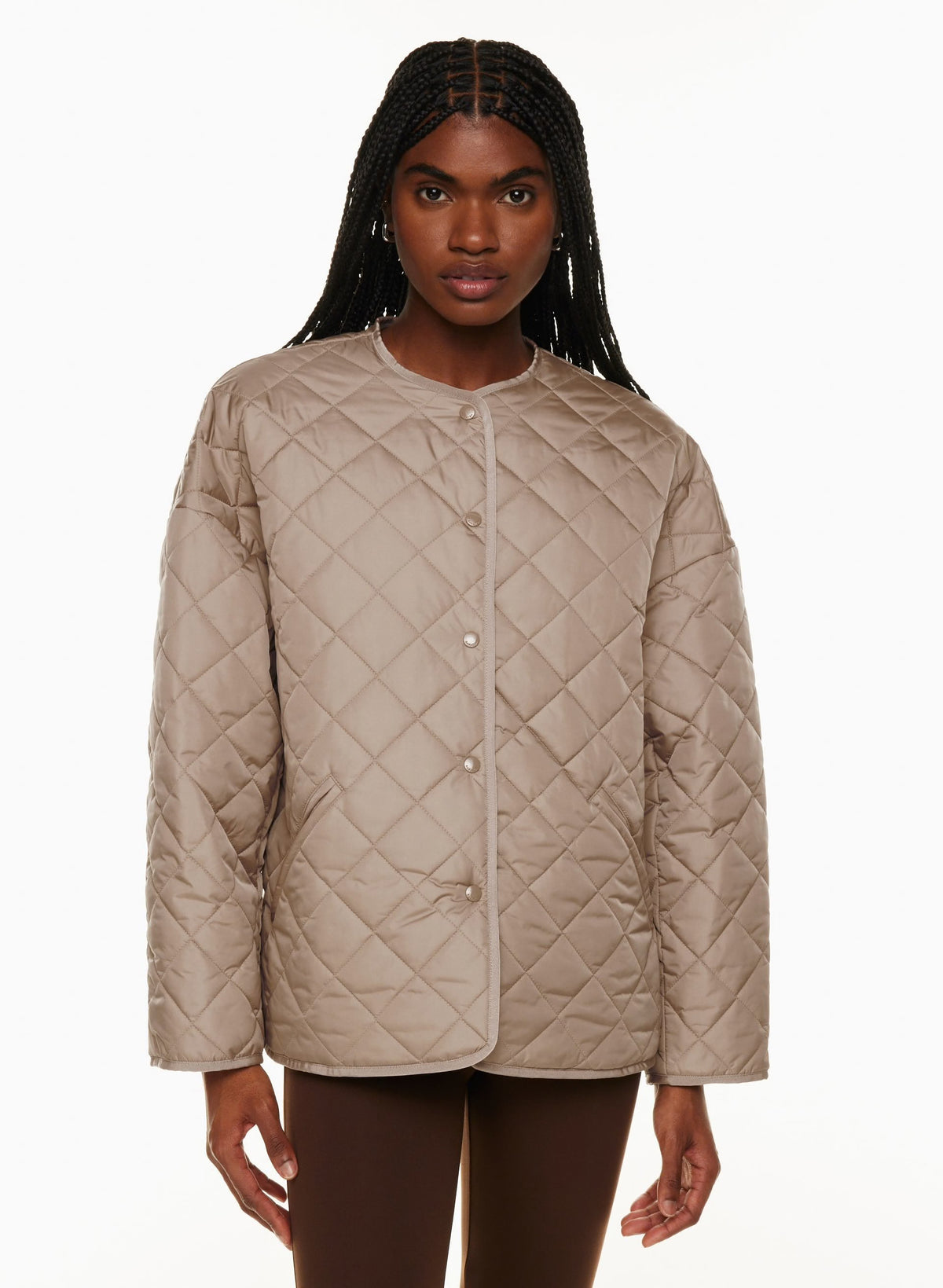 Babaton Geo Quilted Jacket Sz XL