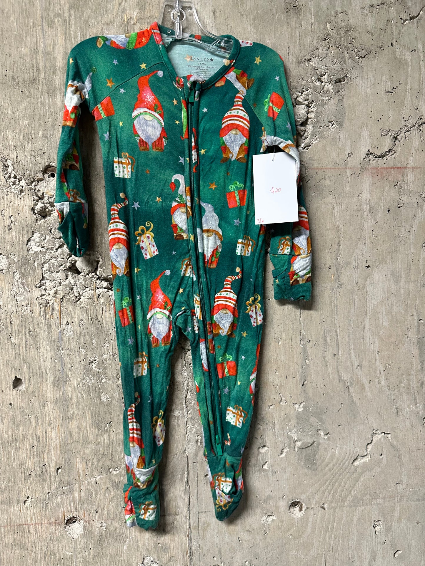 Hanlyn Bamboo Sleeper Sz 3/6m