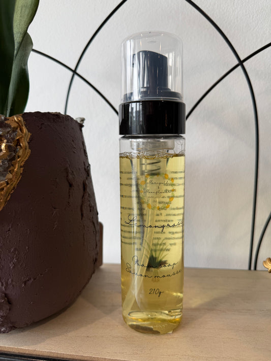 Marigold and Moonflower Lemongrass Foam Soap