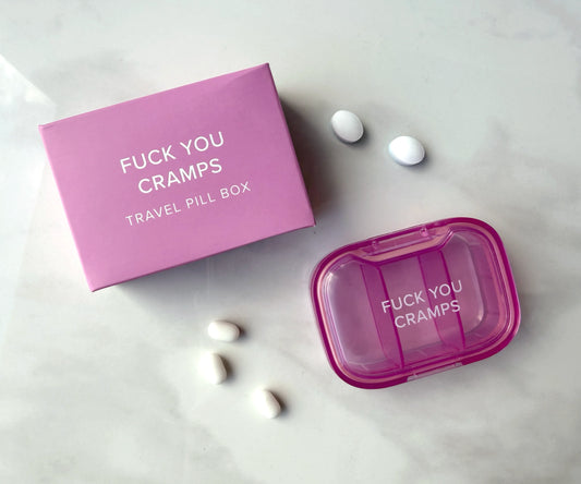 F*ck You Cramps Pill Box